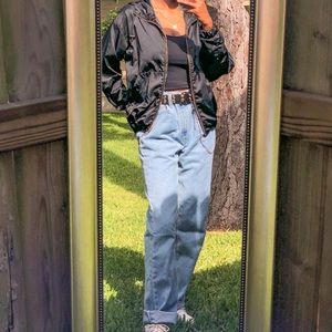 forever 21 black lightweight jacket